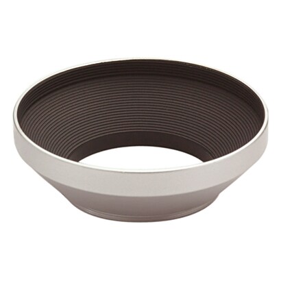 メタルレンズフ-ド　43MM シルバ-