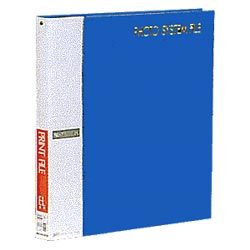 フォトシステムファイル SF-6 プリントファイル ポストカードプリント用アルバム ブルー