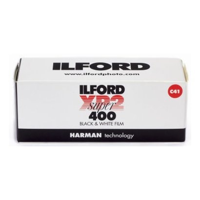 白黒フィルム ブローニー イルフォード XP2スーパー400 120 XP-2 400 SUPER120