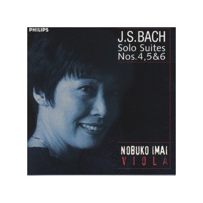 今井信子／J.S.バッハ:無伴奏チェロ組曲第4・5・6番(ヴィオラ演奏版)
