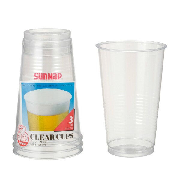 クリアーカップジャンボカップ 545ml 3P 545Z
