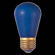 白熱電球 色電球 Sタイプ E26口金 100/110V 10W ブルー SIGN100/110V10SEBA