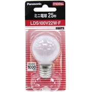 白熱電球 ミニランプ E17口金 100V 25W形(22W) 35mm径 フロスト LDS100V22WF