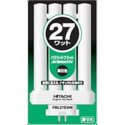 コンパクト形蛍光ランプ パラライトフラット GX10q-4口金 ハイルミックN色(3波長形昼白色) 27形 FML27EX-N
