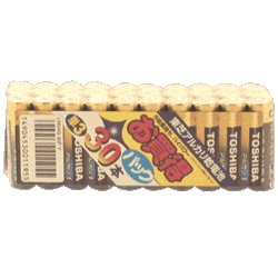 アルカリ単３乾電池　お買得３０本パック　ＬＲ６ＡＧ　３０Ｐ　Ｙ