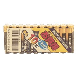 アルカリ単４乾電池　お買得１０本パック　ＬＲ０３ＡＧ　１０Ｐ　Ｙ