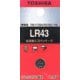 アルカリボタン電池 LR-43ECY