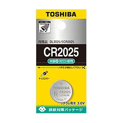 コイン形リチウム電池 CR-2025ECY