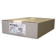 ラベルシール［レーザープリンタ］ マット紙・ホワイト A4 10面 四辺余白付 500シート 28647
