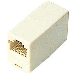 RJ-45中継アダプタ メス・メス カテゴリ3 ADT-EX-JJ