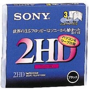 3MF2HDQB [FD パソコン＆ワープロ用 3枚 ブラック]