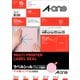 マルチプリンタラベル 色上質タイプ ピンク A4判 ノーカット 15シート 28492
