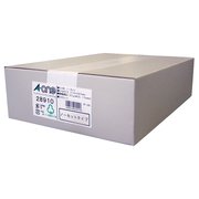 ラベルシール[インクジェット] 紙ラベル A4 ノーカット ホワイト 500シート 28910