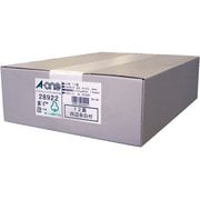 ラベルシール[インクジェット] 宛名・表示用ラベル A4 12面 四辺余白付 ホワイト 500シート 28922