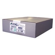 ラベルシール［レーザープリンタ］ マット紙・ホワイト A4 21面 500シート 28643