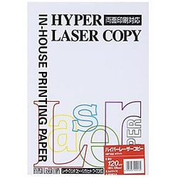 ハイパーレーザーコピー インクジェット＆レーザー用 両面 プリンター用紙 ホワイト 120g/m2 A4 50枚 HP103