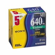 5EDM-640 CDF [MOディスク Windows対応フォーマット済 640MB 5枚パック]