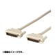 RS232Cケーブル ストレート結線 D-sub9ピン(メス)-D-sub25ピン(オス) 3m AR306