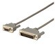 RS232Cケーブル リバース結線 D-sub9ピン(メス)-D-sub25ピン(オス) 1.5m AR307