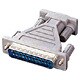 RS232C変換アダプタDOS/V用 D-sub25ピンオス→D-sub9ピンメス AA831