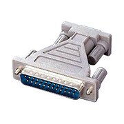 RS232C変換アダプタDOS/V用 D-sub25ピンオス→D-sub9ピンメス AA831