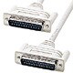 RS-232Cケーブル 25pin/クロス・同期通信 3m KRS-017K