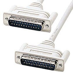 RS-232Cケーブル 25pin/クロス・同期通信 3m KRS-017K