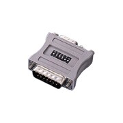 ディスプレイ変換アダプタ D-Sub15ピンオス-ミニD-Sub15ピンメス ZA-224S