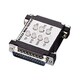 RS-232Cミニテスタ D-Sub25ピンオス-D-Sub25ピンメス ZR-702S