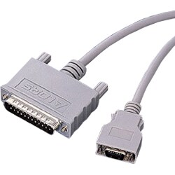 RS-232Cケーブル ハーフピッチ14ピンオス-D-Sub25ピンオス 1.5m ZR15-011S