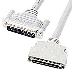 KB-SCMP06 [SCSIシステムケーブル （D-sub25pinオスインチネジ(4-40)-ピンタイプハーフ50pinオス） 0.6m]
