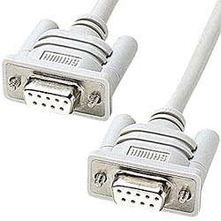 RS-232Cケーブル D-sub9pinメス-D-sub9pinメス モデム・TA用 4m KRS-433XF-4K