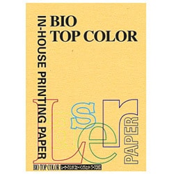 バイオトップカラー 両面 プリンター用紙 ゴールド 80g/m2 A4 100枚 BT102