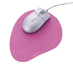 マウスパッド ピンク MUP-M506P