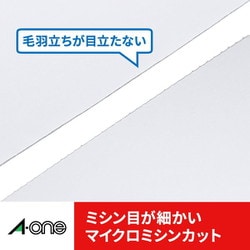 ヨドバシ.com - エーワン A-one 51002 [マルチカード名刺サイズ10面