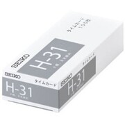 H-31 タイムカード