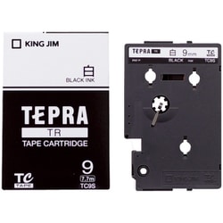 ヨドバシ.com - キングジム KING JIM テプラTRテープ 白 黒文字