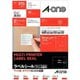表示用ラベル A4判 18面 四辺余白付 角丸 ホワイト 15シート 28466