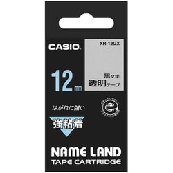 ヨドバシ.com - カシオ CASIO 強粘着タイプ 透明テープ/黒文字