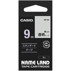 ヨドバシ.com - カシオ CASIO 透明地に黒文字 ネームランド