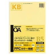 KB-C135NY [PPCカラー用紙共用紙64g B5 100枚 黄]