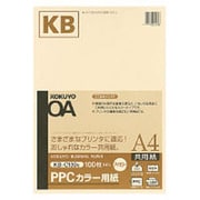 KB-C139NS [PPCカラー用紙共用紙64g A4 100枚 アイボリー]