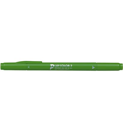 水性サインペン プレイカラー2 1.2mm/0.4mm 黄緑 WS-TP06