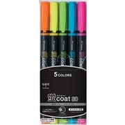 蛍光マーカー 蛍コート80 5色セット WA-SC5C