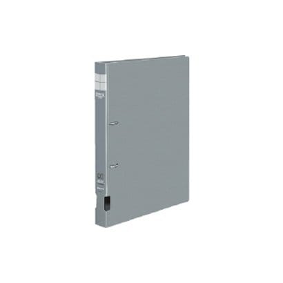 Dリングファイル A4-S 収容寸法20mm 収容枚数：200枚 2穴 グレー フ-FD420NM