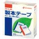 製本テープ 再生紙 パステルレモン 25mm×10m BK-2530