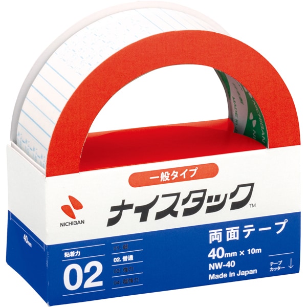 両面テープ ナイスタック 一般タイプ 40mm×10m NW-40