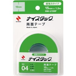 両面テープ ナイスタック 超強力タイプ 15mm×1.2m NW-U15SF