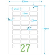 マイタックPCラベル 12×24 PC-1