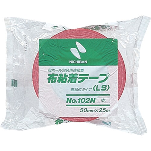 102N1-50 布粘着テープ赤　LS102N